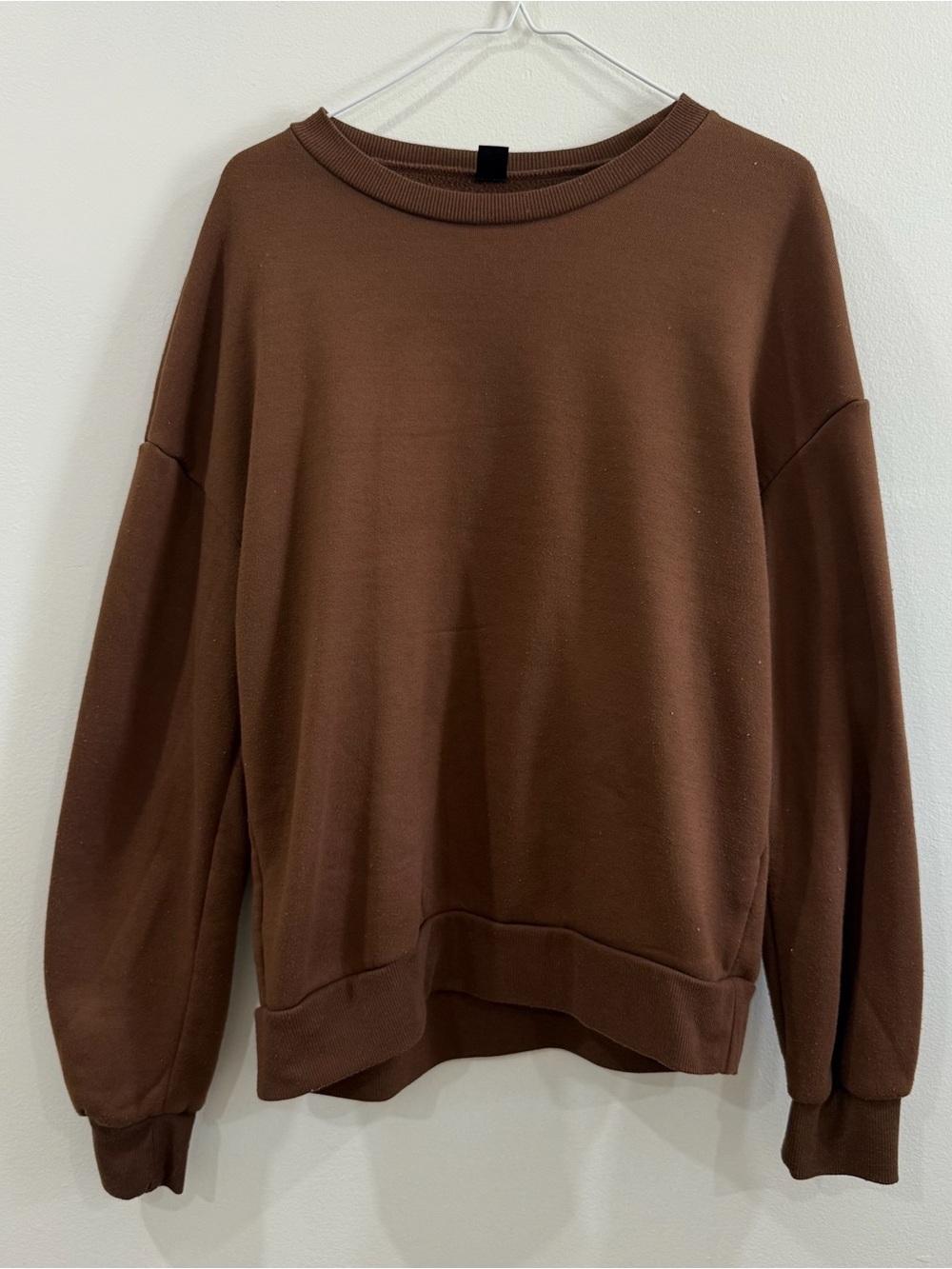 Chocolate Brown Crewneck Sweater